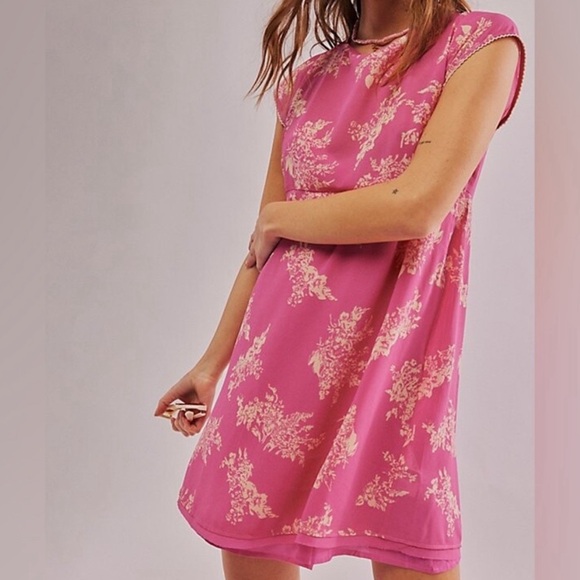 Gorgeous, Free people Mazzy mini dress. XS NWT glam combo❤️ - Picture 4 of 7